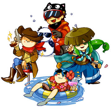 ゲーム実況者ファンアート詰め