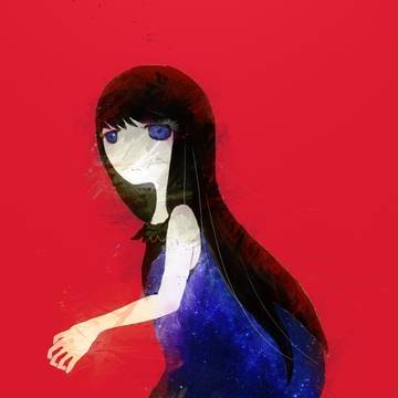 宇宙服の少女