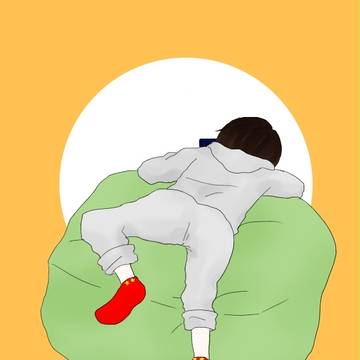 人をダメにするソファ
