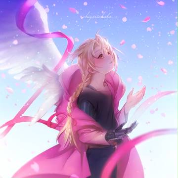 飛べない天使。