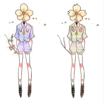 flower-headed frisk&chara