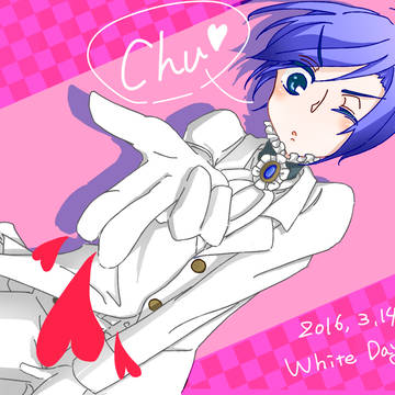 【自分絵松】HappyWhiteDay!!!(+超雑メイキング)