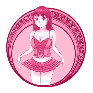 女の子