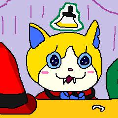 今度は牙をつけてみた