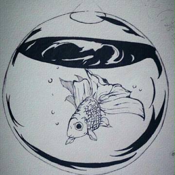 金魚鉢