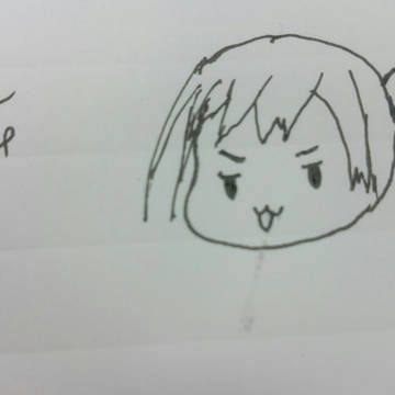 阿武隈落書き