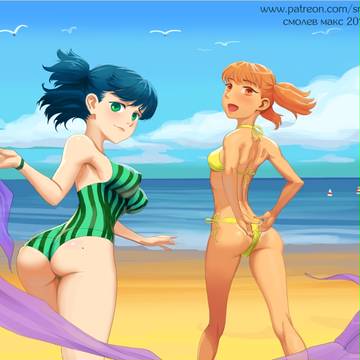 ビーチの女の子エロゲ