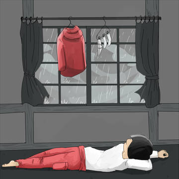 【24話ネタ】モノクロの部屋で