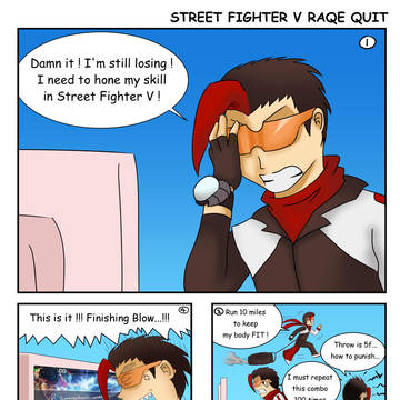 Street Fighter V Raqe Quit