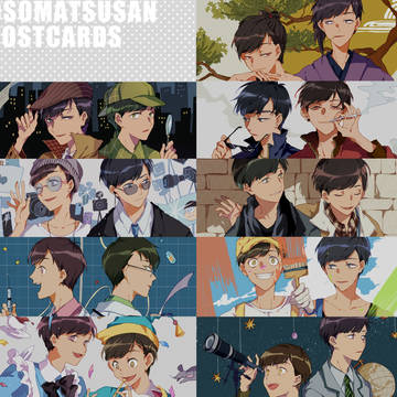 ◆osomatsusan postcards◆