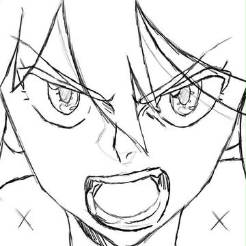 Kill la kill-缠流子 临摹练习