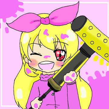 スプラトゥーン仕様のいちごちゃん！