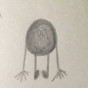 こちらを見ている