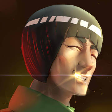 笑うガイ先生