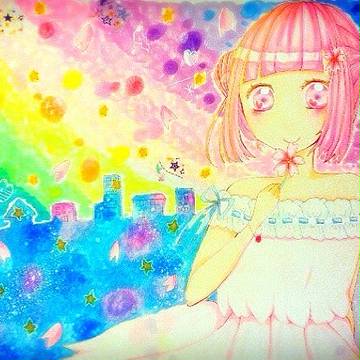 町を春にする