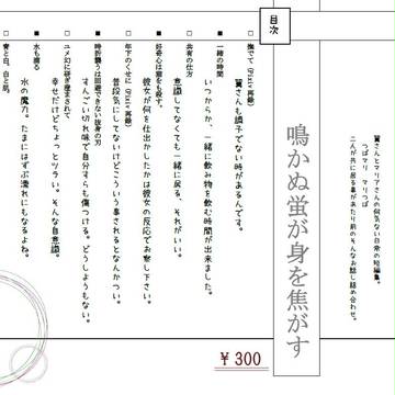 【絶唱ステージ２】おしながき＆サンプル【オール文章系】