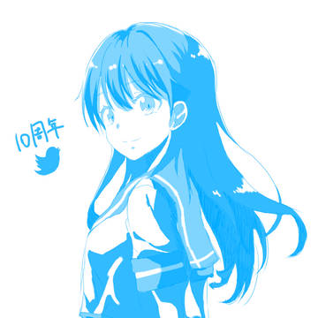 青い絵