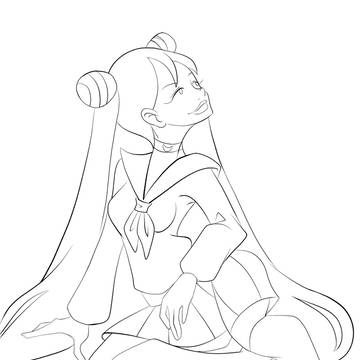 Sailormoon lineart