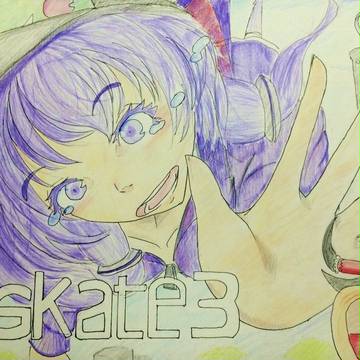 【支援絵】結月ゆかり実況Skate3