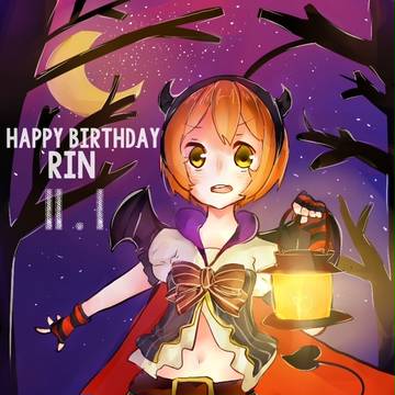 Happy Halloween / HBD Rin!