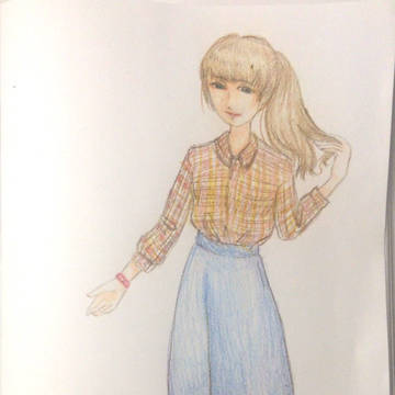 チェックシャツ