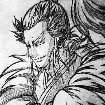 桓騎 ペン入れ前