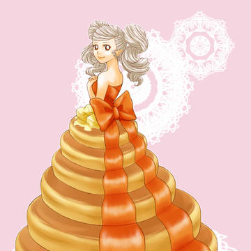 ホットケーキのドレス