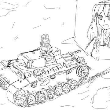 エクレールちゃんとⅢ号戦車