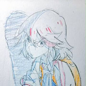 模写(キルラキル、流子)