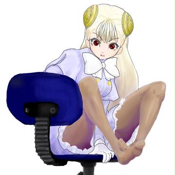 暇になって神妙な顔で回転椅子に乗って遊ぶアレ