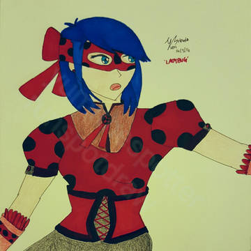Old Western-modern Ladybug 