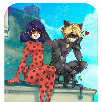Ladybug + Chat Noir again