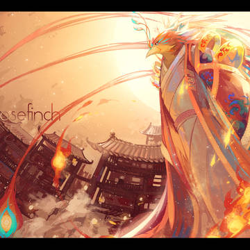 兽时历绘·朱雀.