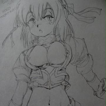 モンスターハンターモ子。　ハーゲストガンナー装備