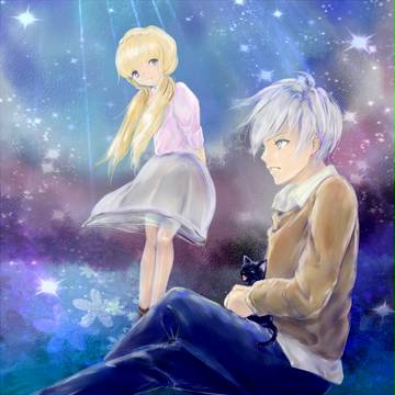 星と桜と