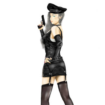 銃女