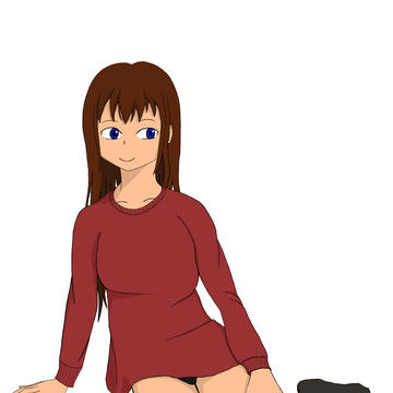 お姉さん座り