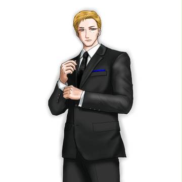 短髪のクールおじさん