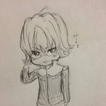 バニーちゃん落書き