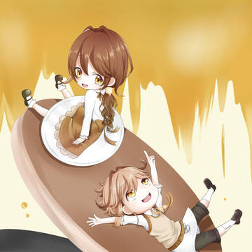 ホットちゃんとケーキくん