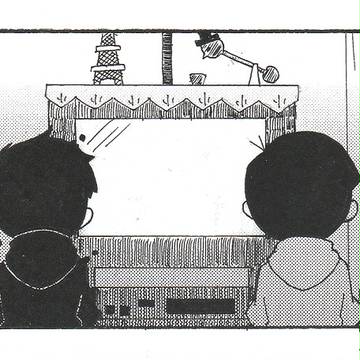 最終回を見た神と悪の四コマ(再アップ)