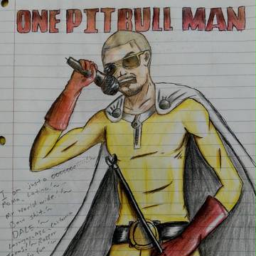 One Pitbull Man