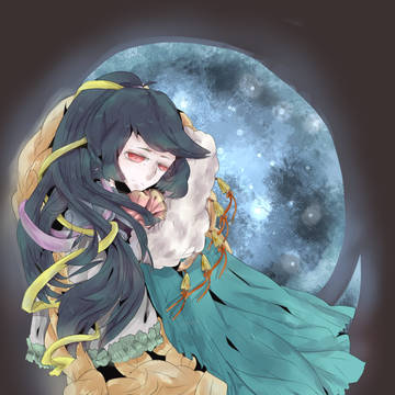The moon