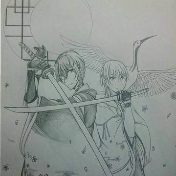三日月宗近&鶴丸国永