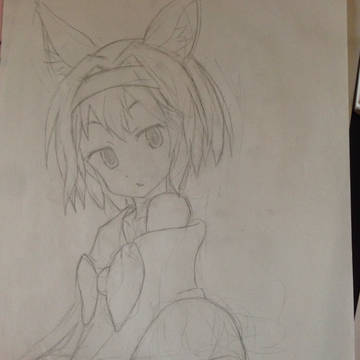 いずな<何やってやがるです。