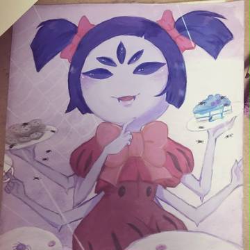 [Undertale] Muffet [手描]
