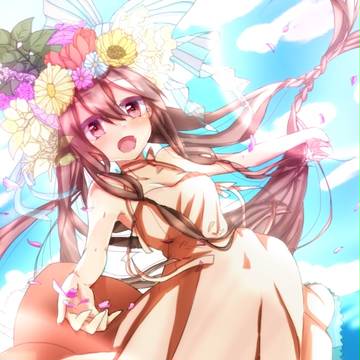 九条M＋様の素晴らしい線画塗らさせていただきました！現在と過去