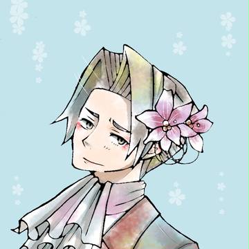 検事と花飾り