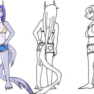 Shark woman 鮫 女
