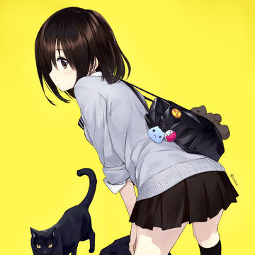 猫とおんなのこ